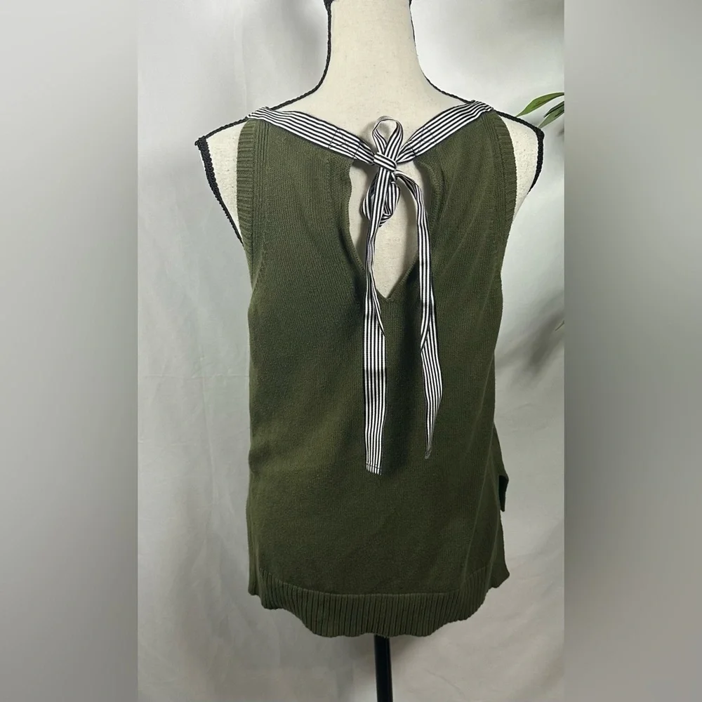 J. Crew Olive Green Tank Top